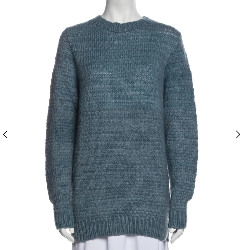 The Elder Statesman Cashmere Crew Neck Sweater